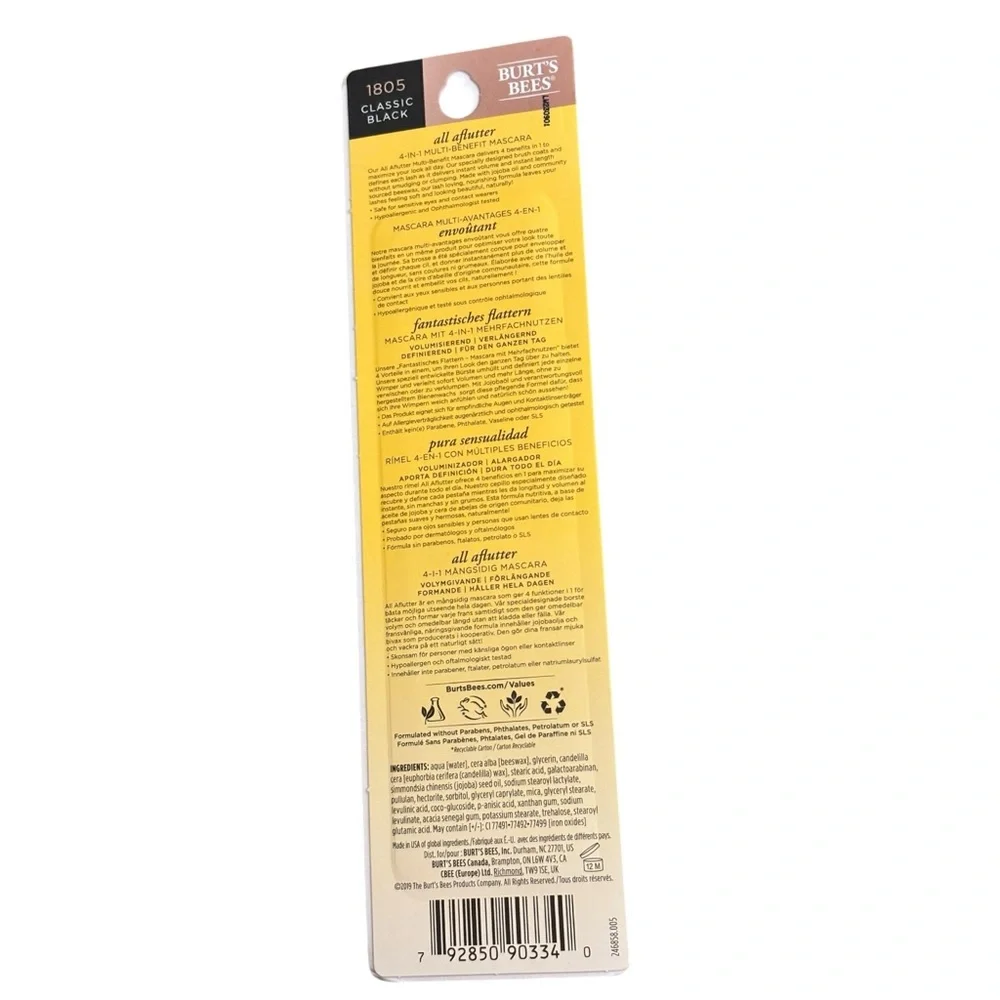Burts Bees enhance lashes